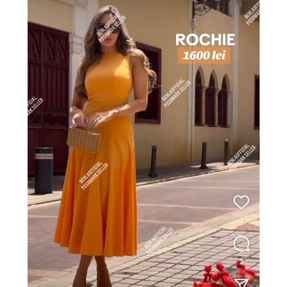 ZARA MIDI SWING DRESS ZW COLLECTION - Picture 6 of 14